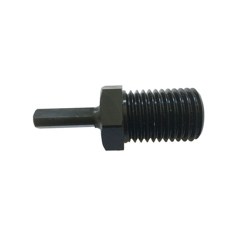 1-1/4"-7 Male to 1/2" Shank Core Drill Adapter for Core Bits. Heat-treated steel with high strength for longer durability.